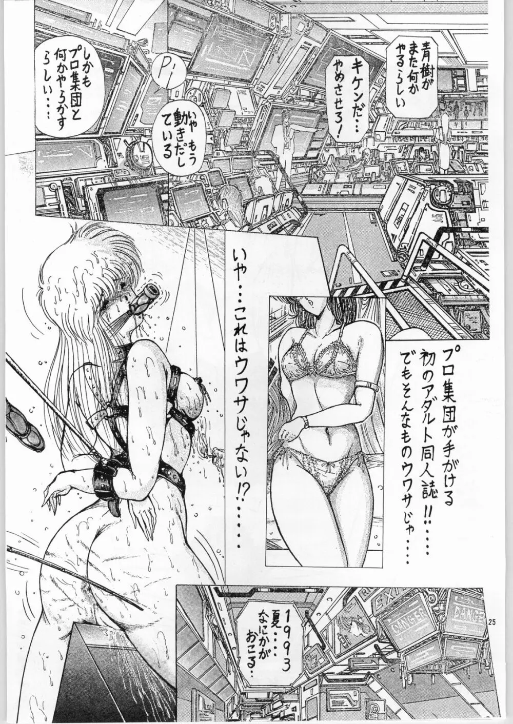 夢幻回廊VOL. 1 序章絵画 機甲天使 25ページ