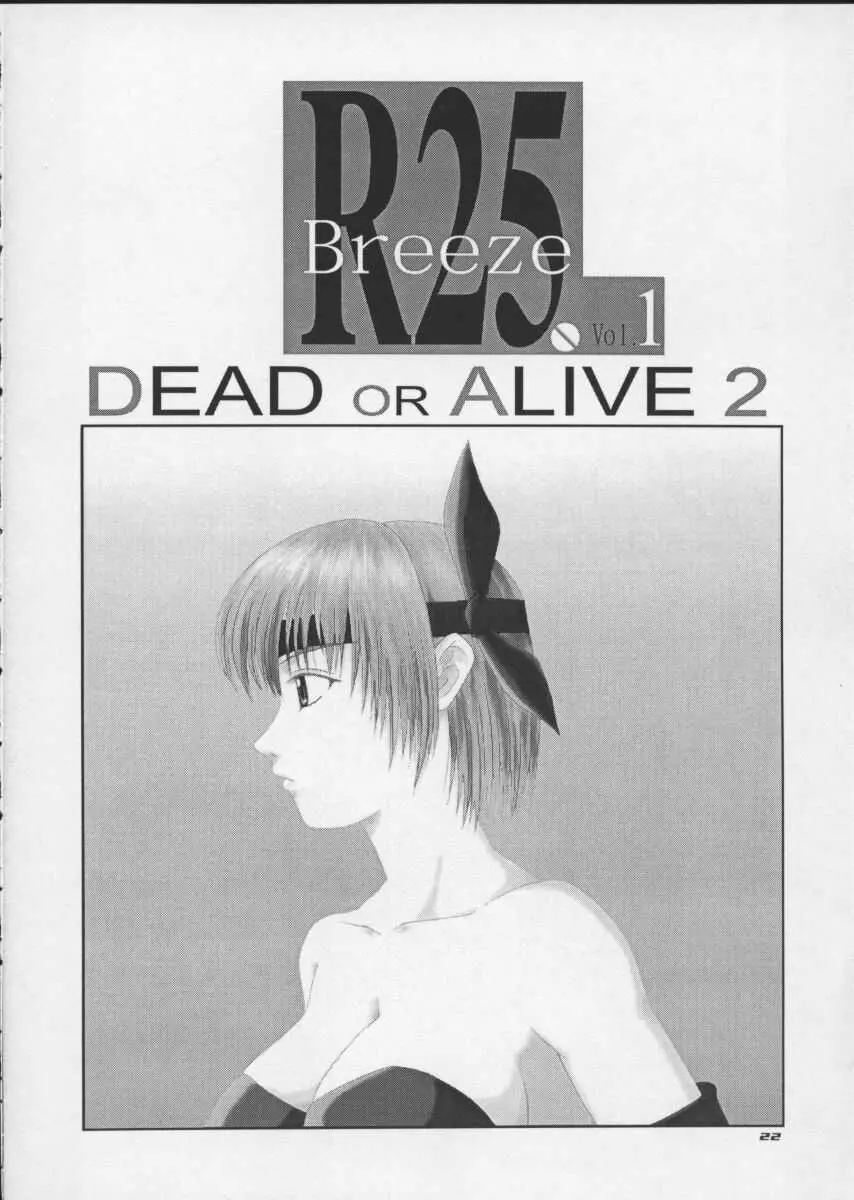 R25 Vol.1 DEAD or ALIVE 2 21ページ