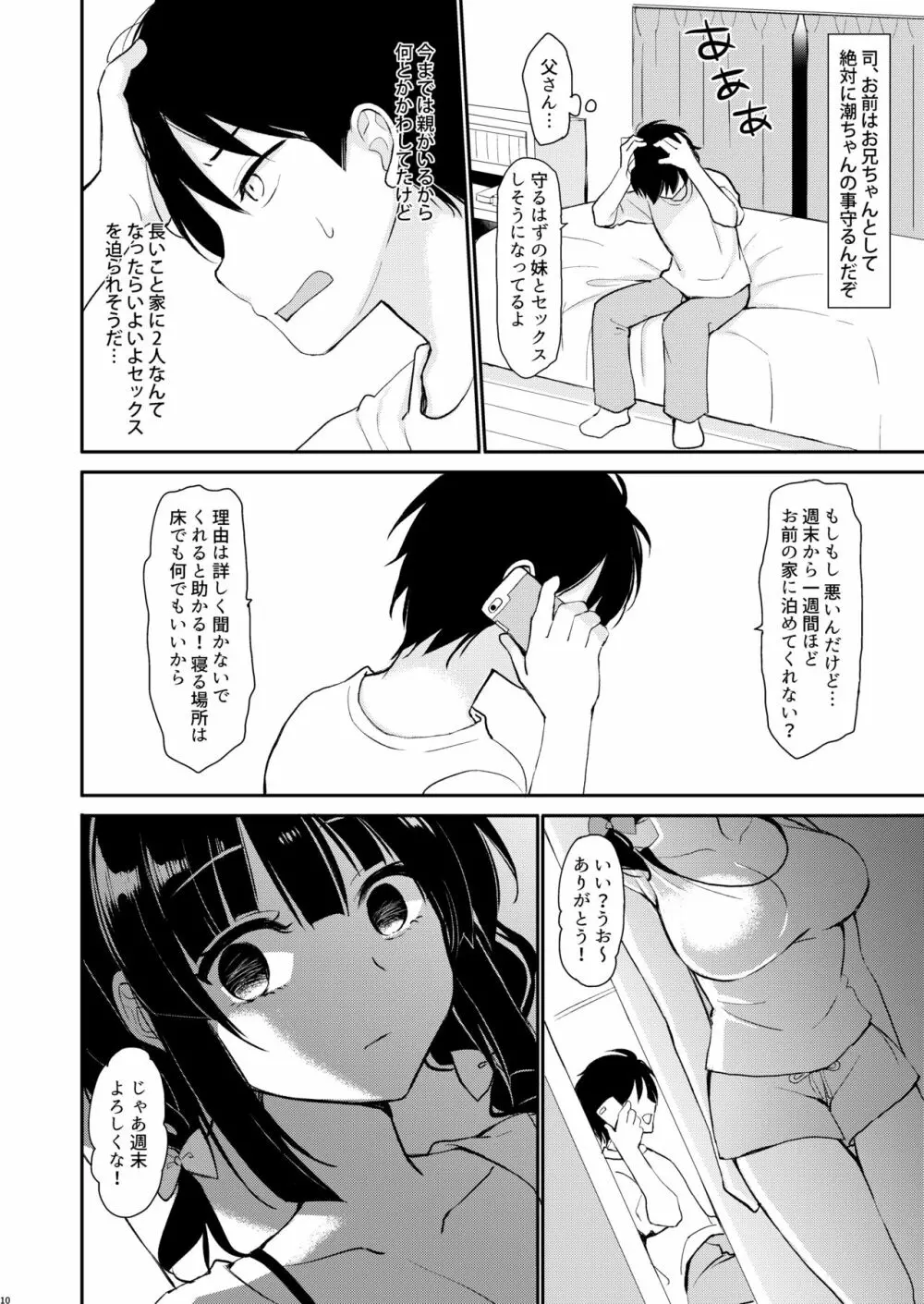 僕は義理妹に逆らえない 9ページ