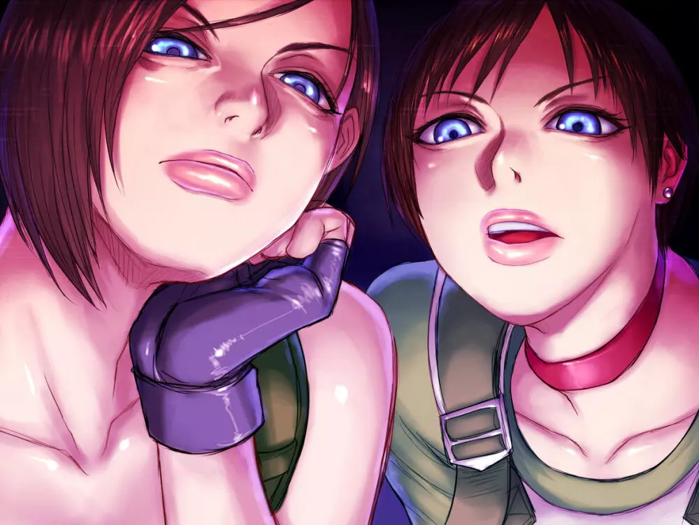 Jill Valentine & Rebecca Chambers – chatroulette 1ページ