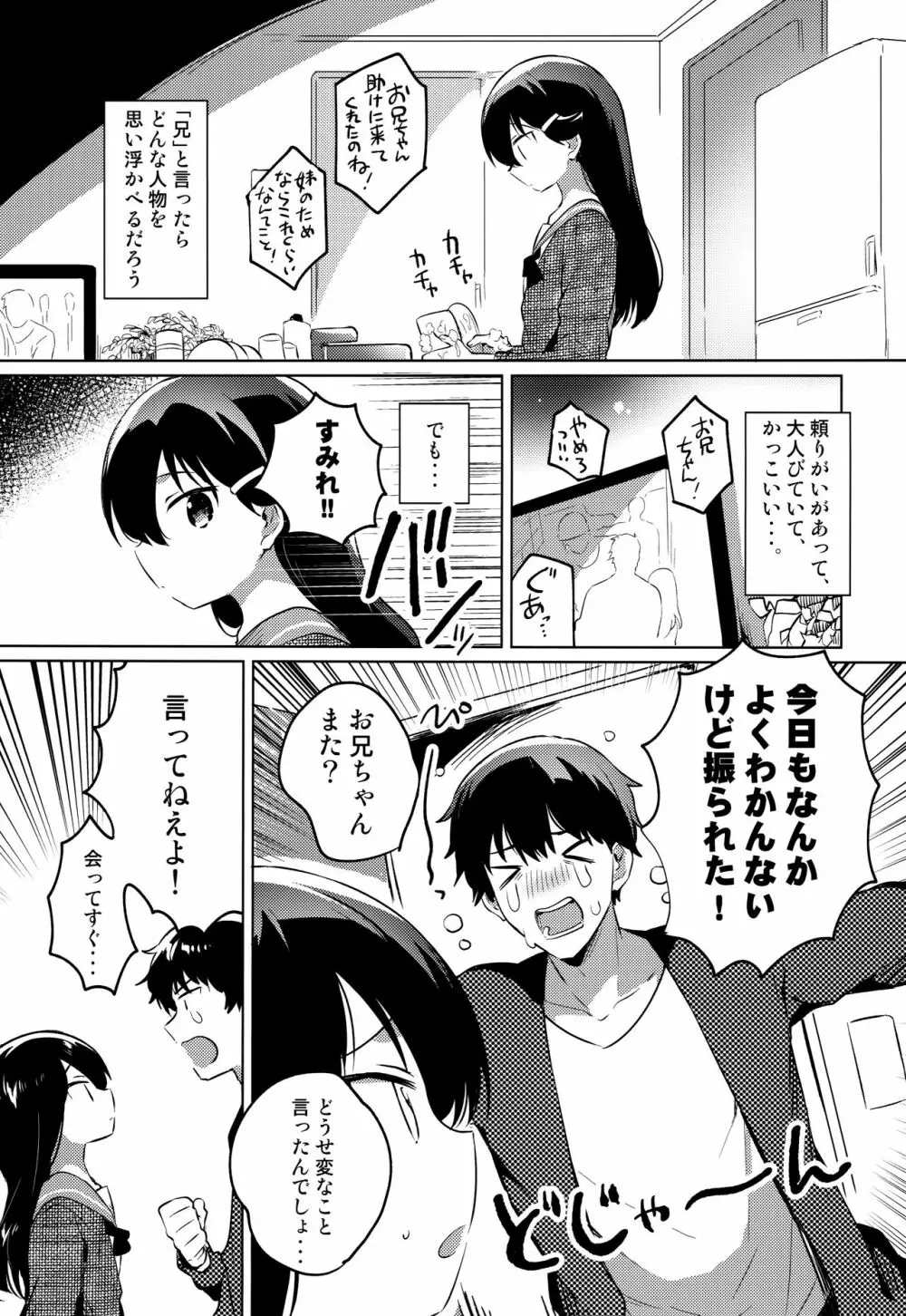 お兄ちゃんはバカ 2ページ