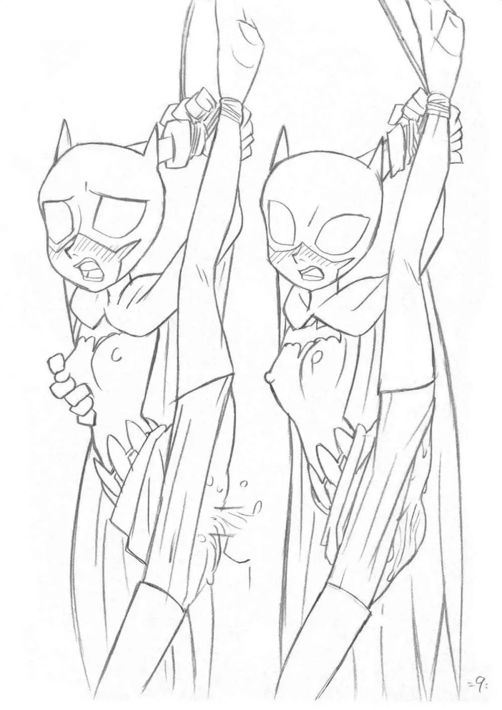 Psychosomatic Counterfeit Ex: Batgirl 8ページ