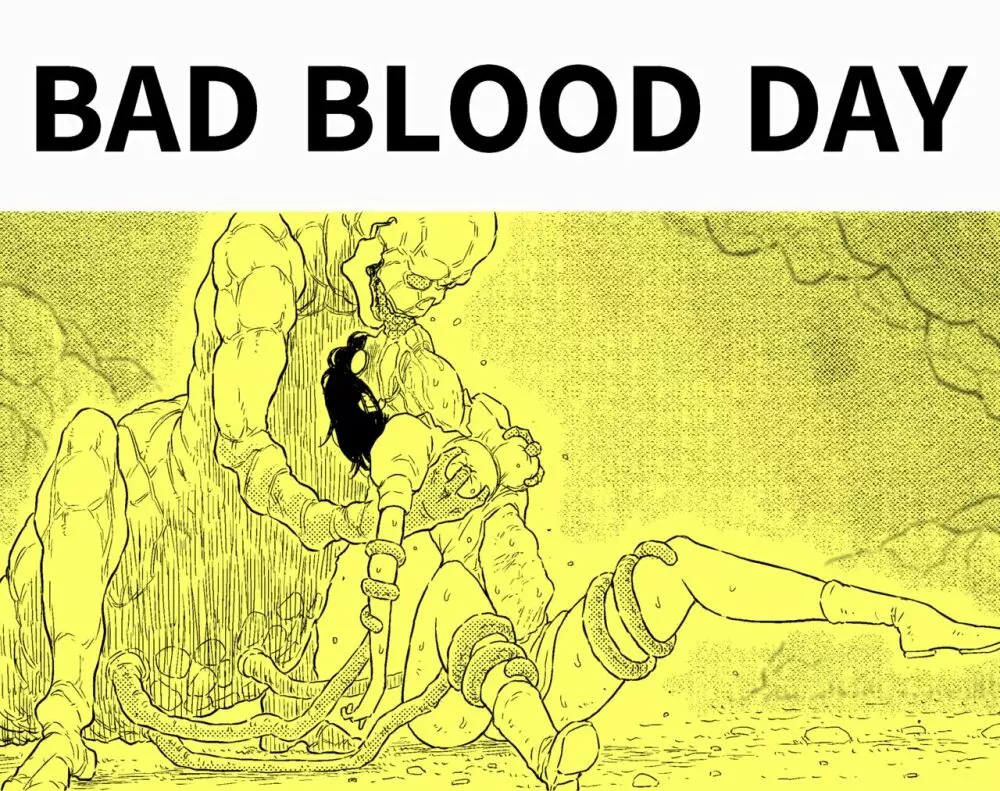 BAD BLOOD DAY『蠢く触手と壊されるヒロインの体』 1ページ