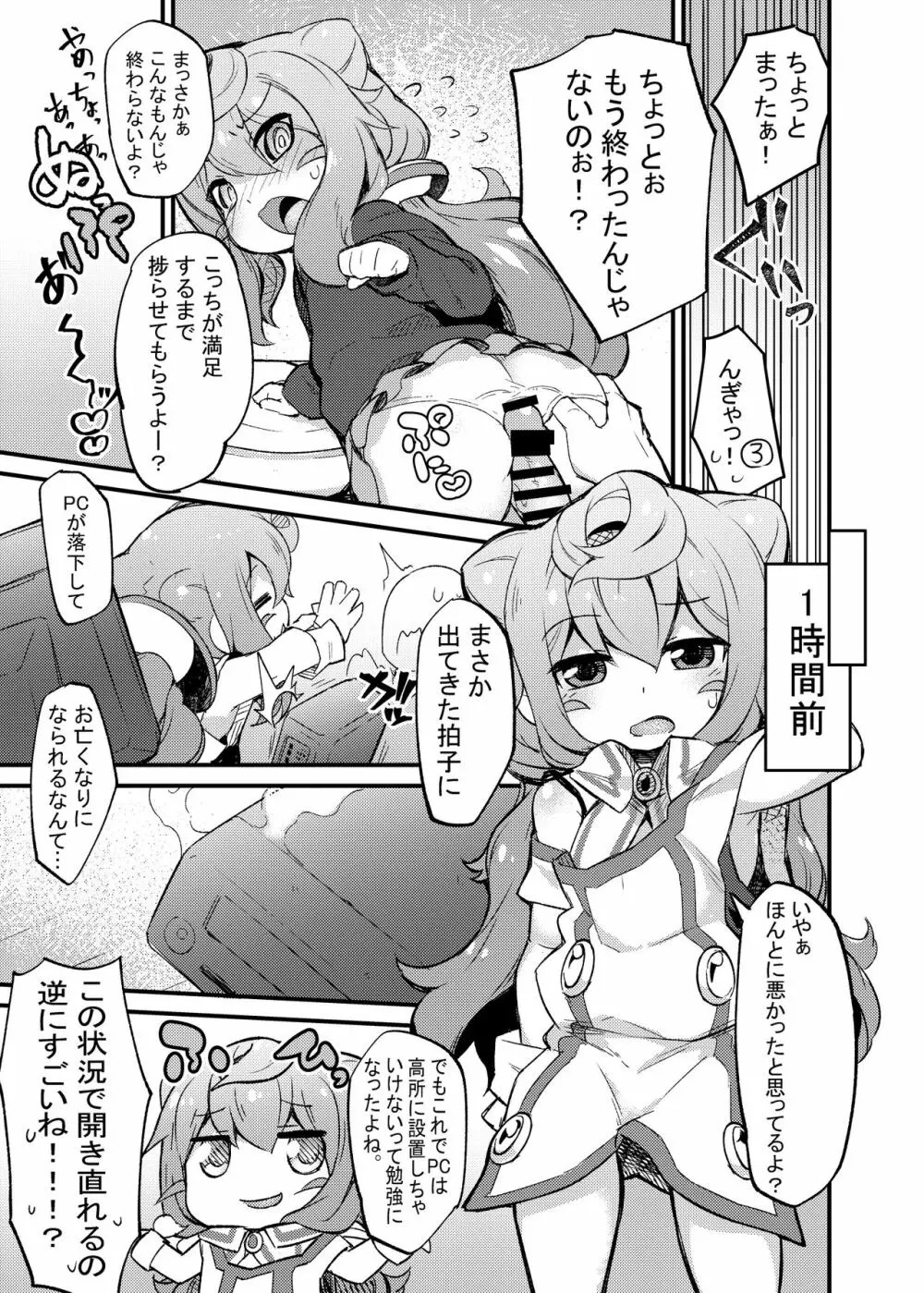 3号くんとひたすらコスプレセックスする本 4ページ