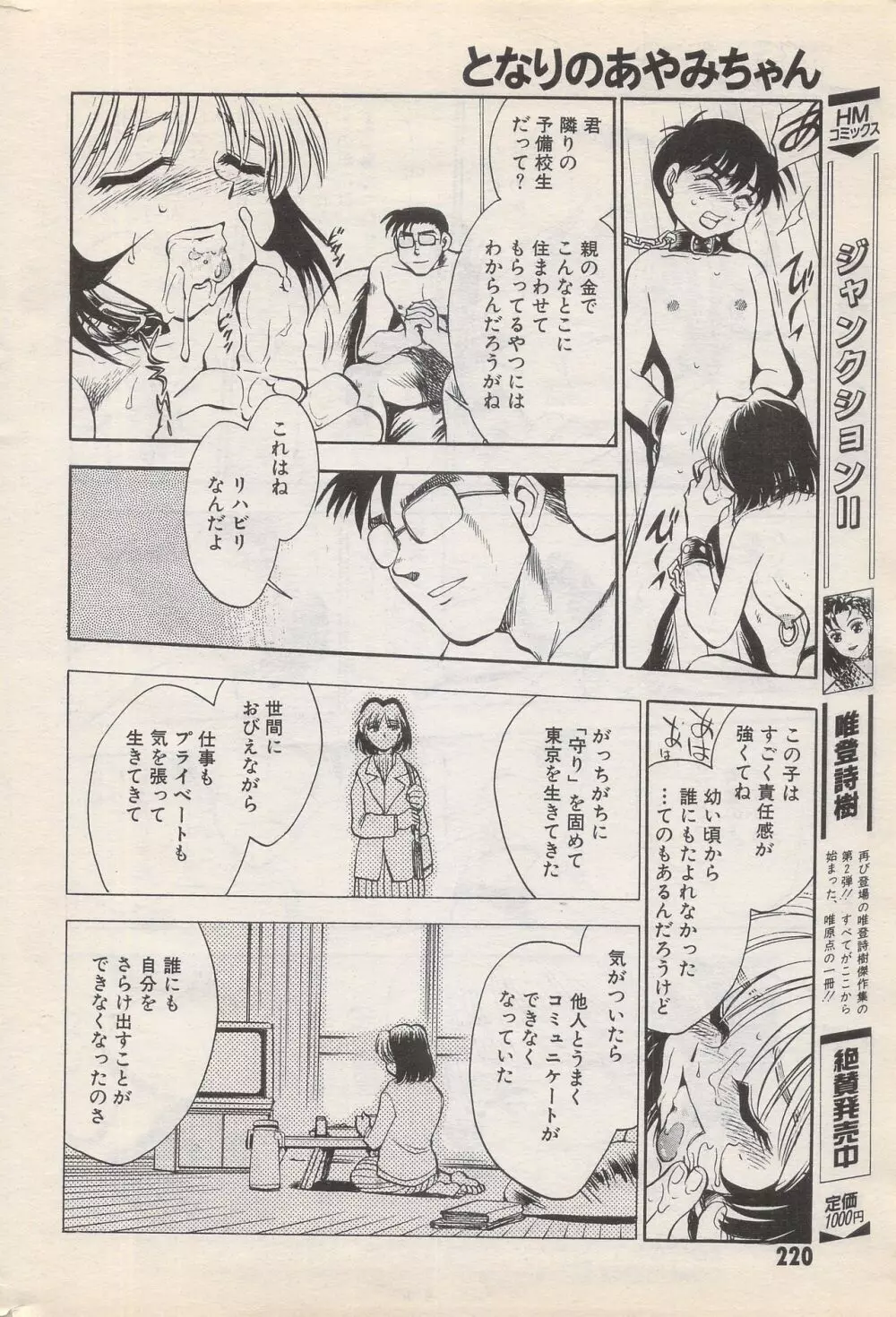 漫画ばんがいち 1996年2月号 220ページ