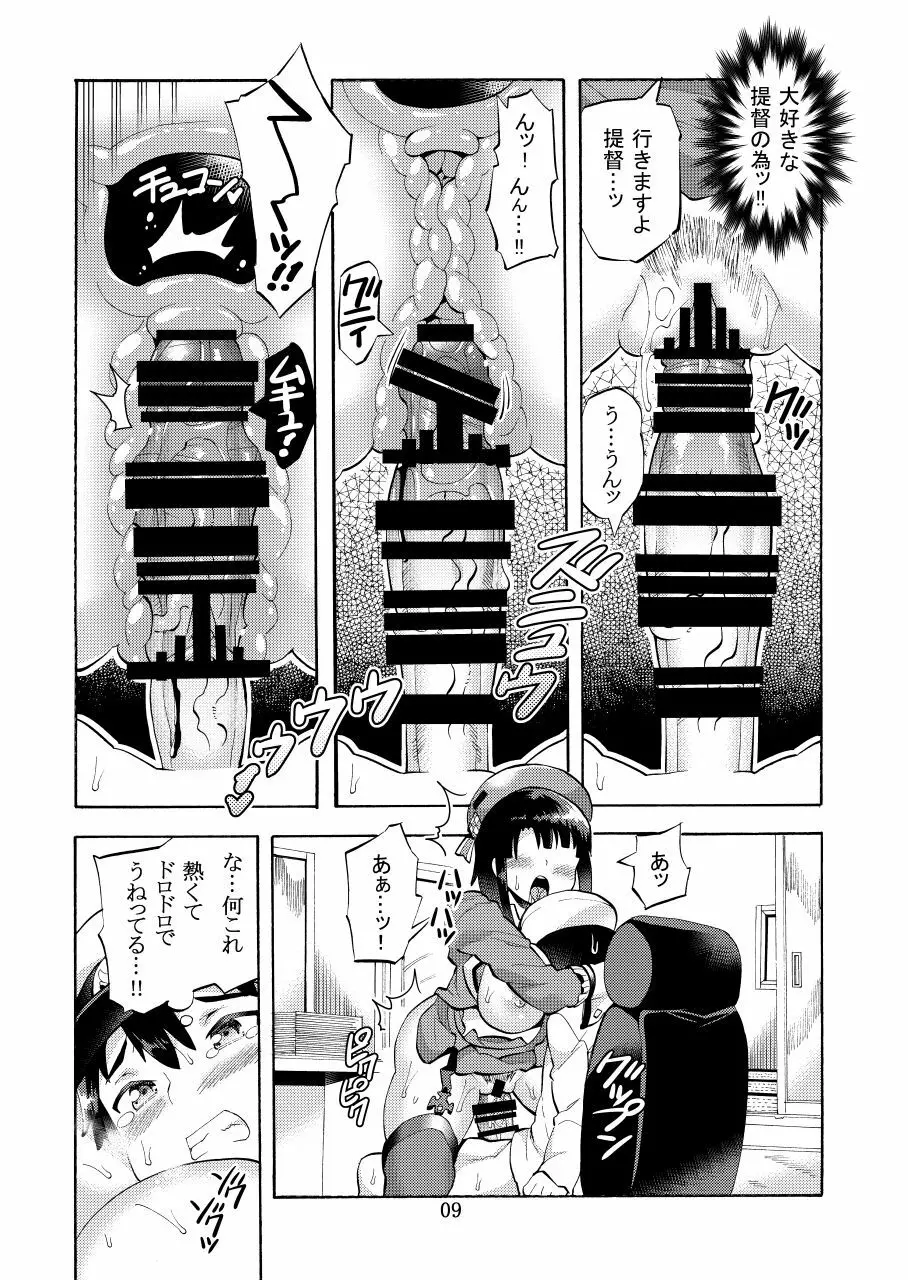 高雄さんとアソコの大っきな少年提督 11ページ