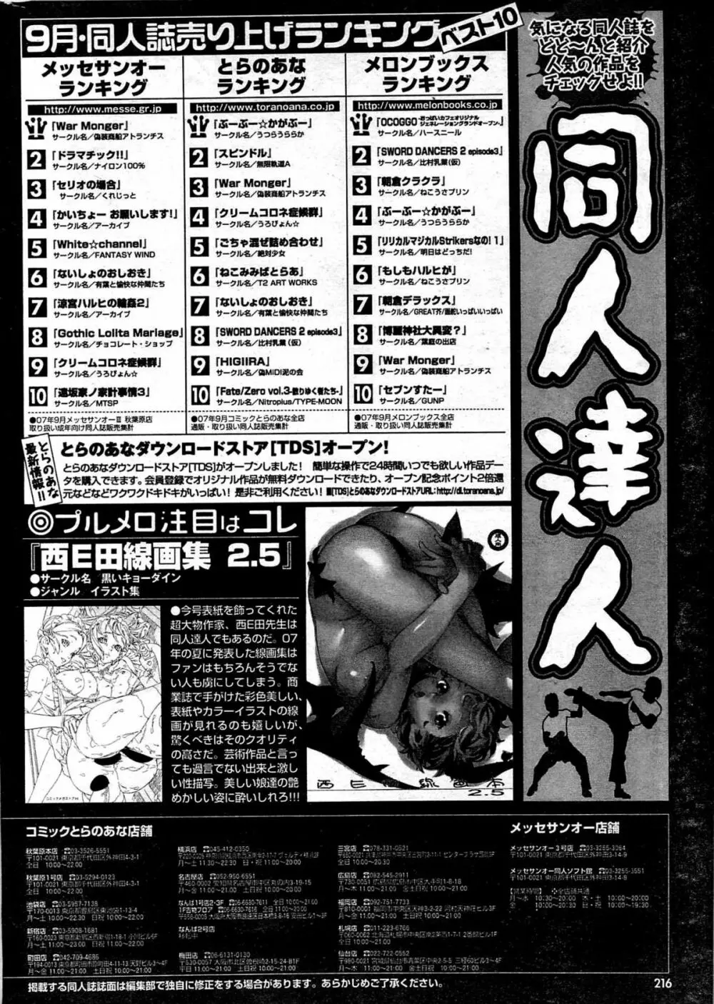 COMIC プルメロ 2008年01月号 vol.13 215ページ