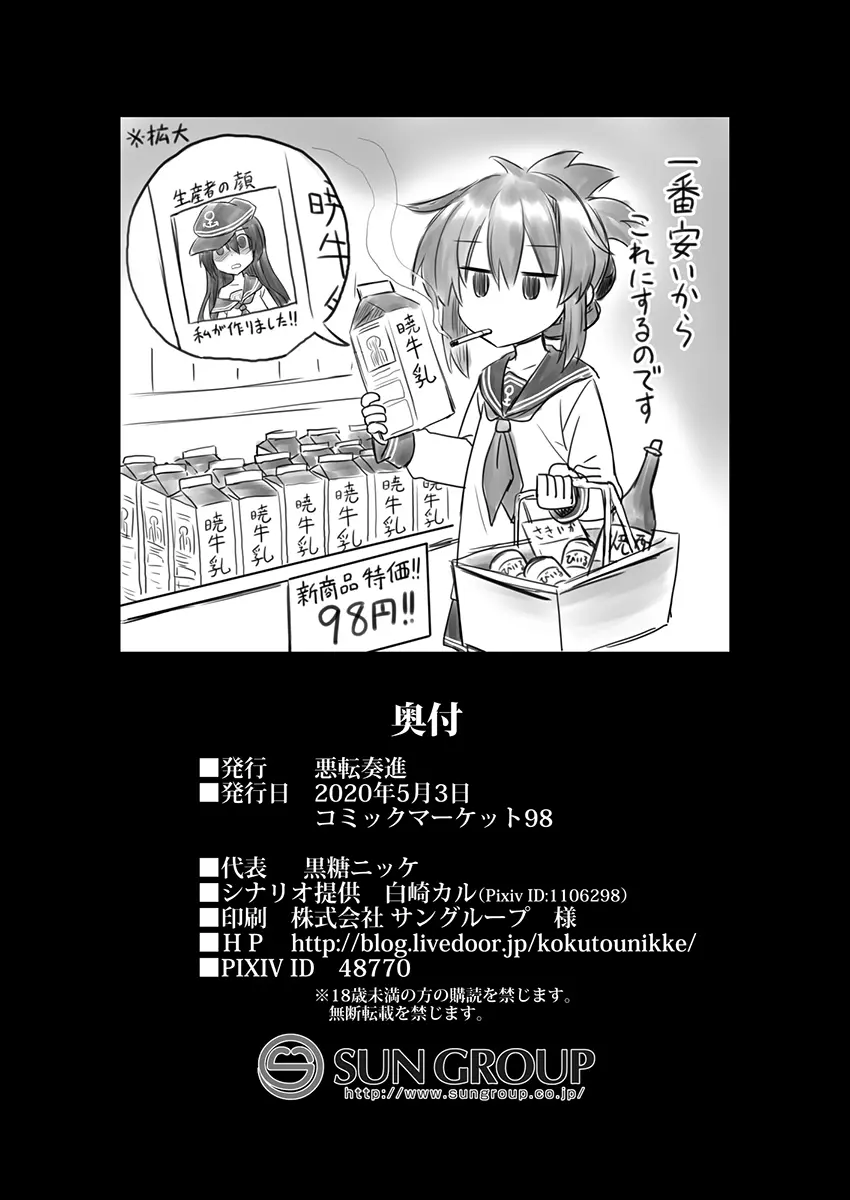 艦娘着妊 第六駆逐隊総集編2 155ページ