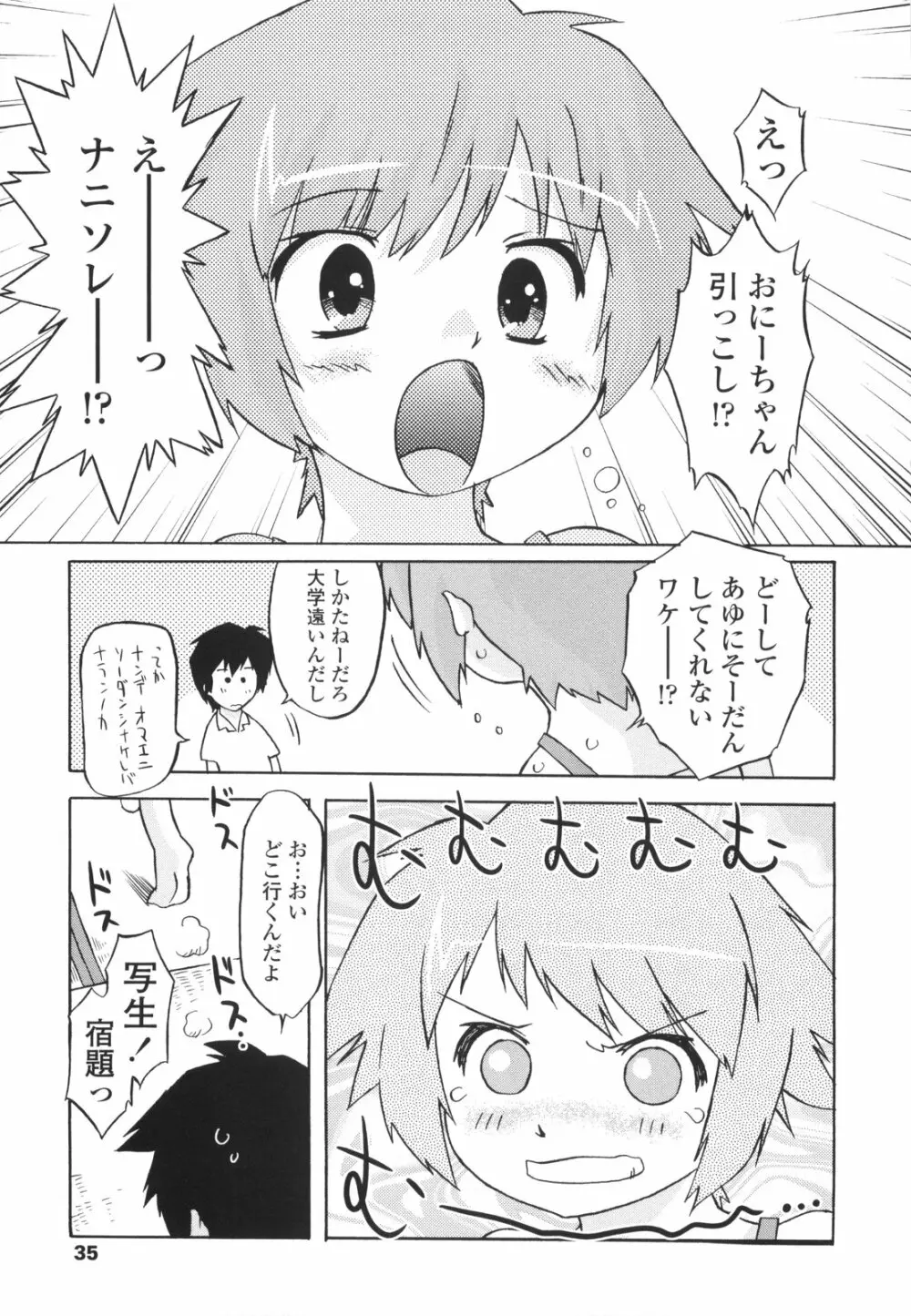 ナイショのりとるえくすたしー 37ページ