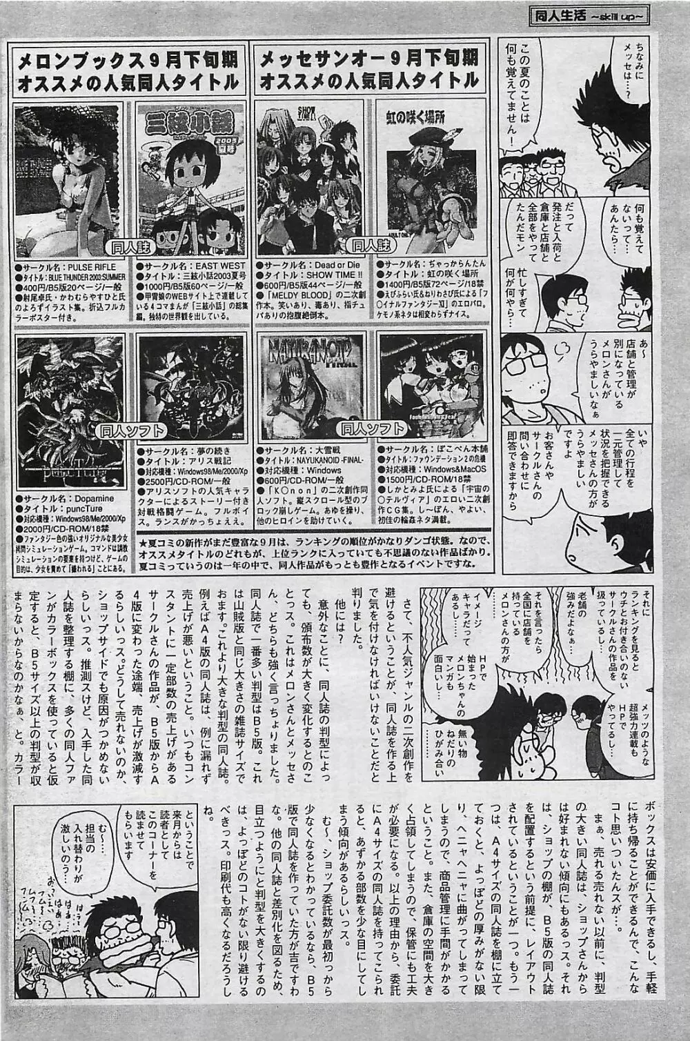 COMIC ペンギンクラプ山賊版 2003年11月号 134ページ