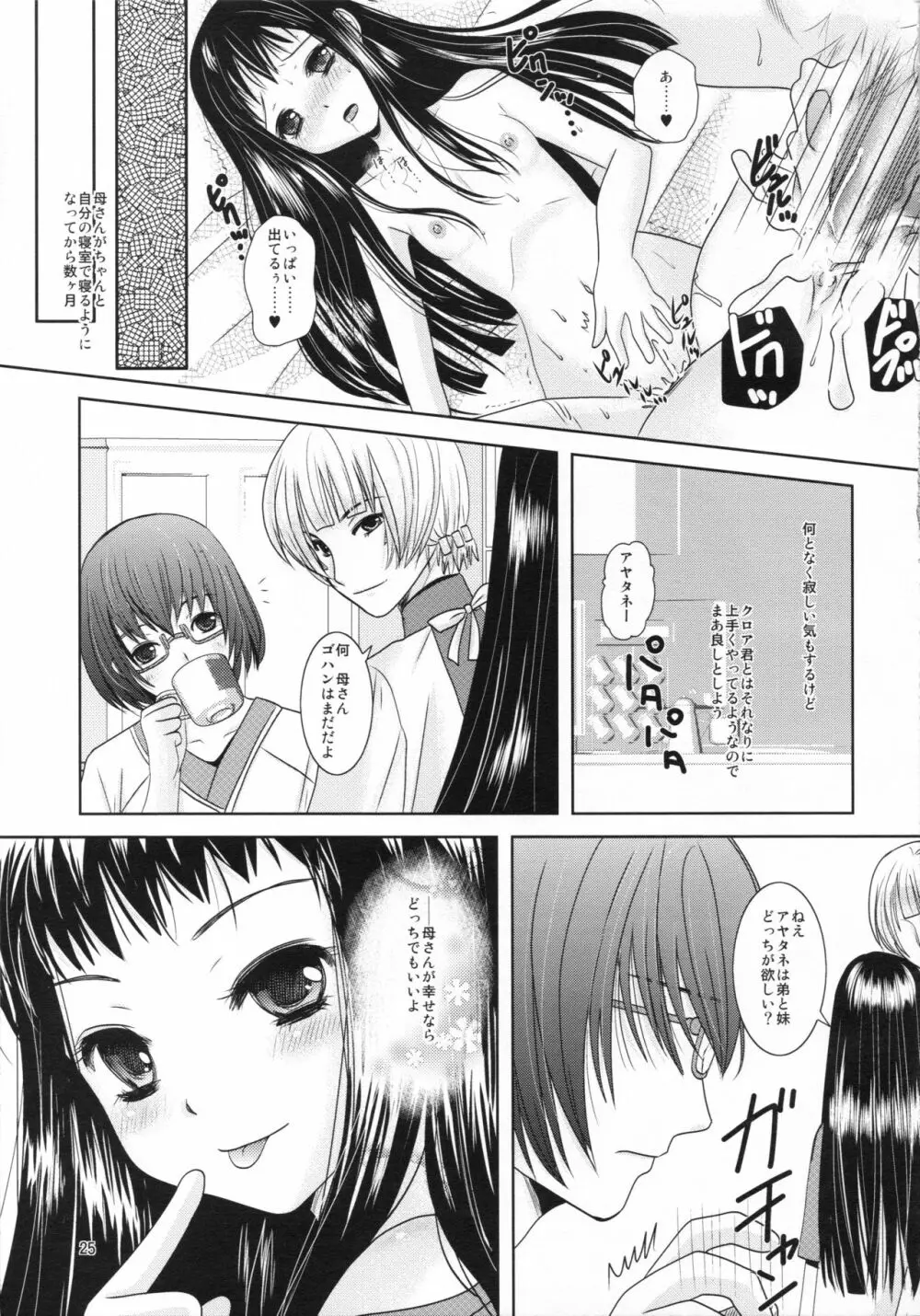 僕の母さんがこんなに可愛いのは仕様 25ページ