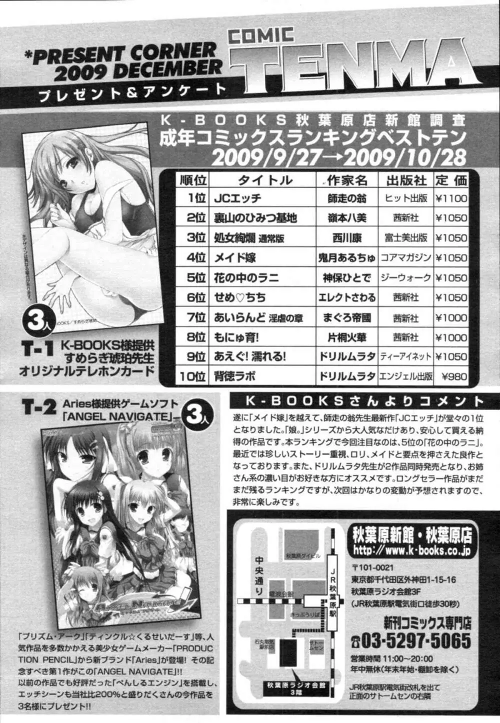 COMIC天魔 コミックテンマ 2009年12月号 VOL.139 433ページ