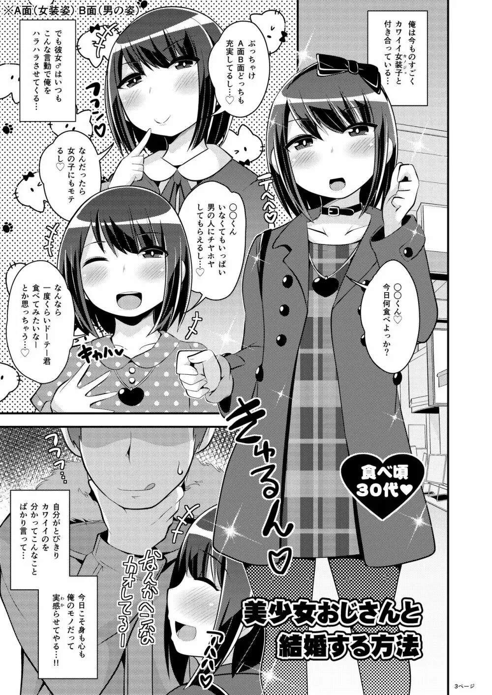 美少女おじさんと結婚する方法 3ページ