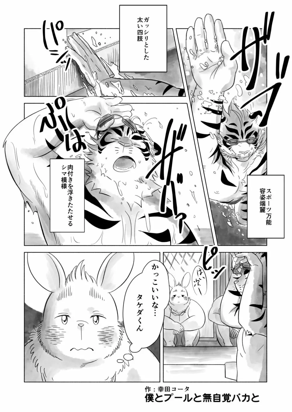 Koda_kota – Bunny and Tiger + extras 2ページ