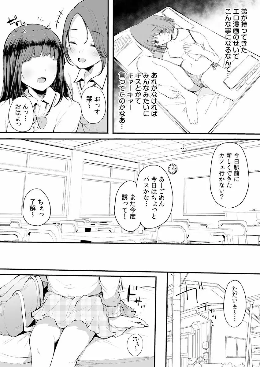 弟にエロ漫画と同じ事をされちゃうお姉ちゃんの話 3 6ページ