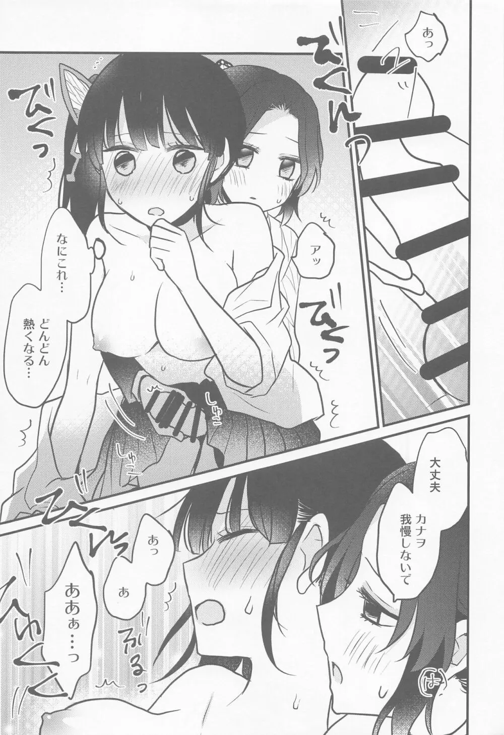 カナヲちゃんのひみつの珍事 12ページ