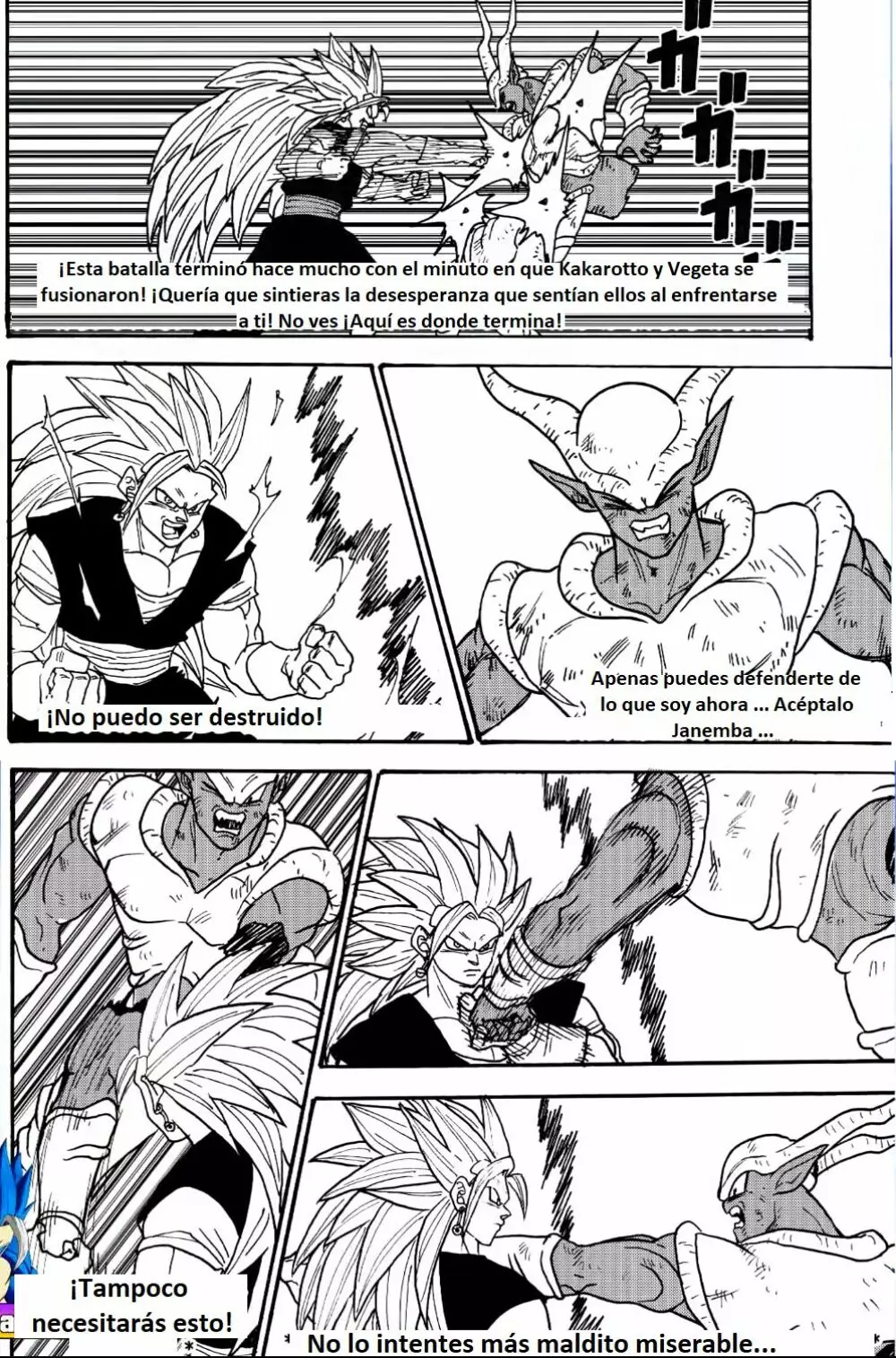 Goku y Vegeta vs Janemba 14ページ