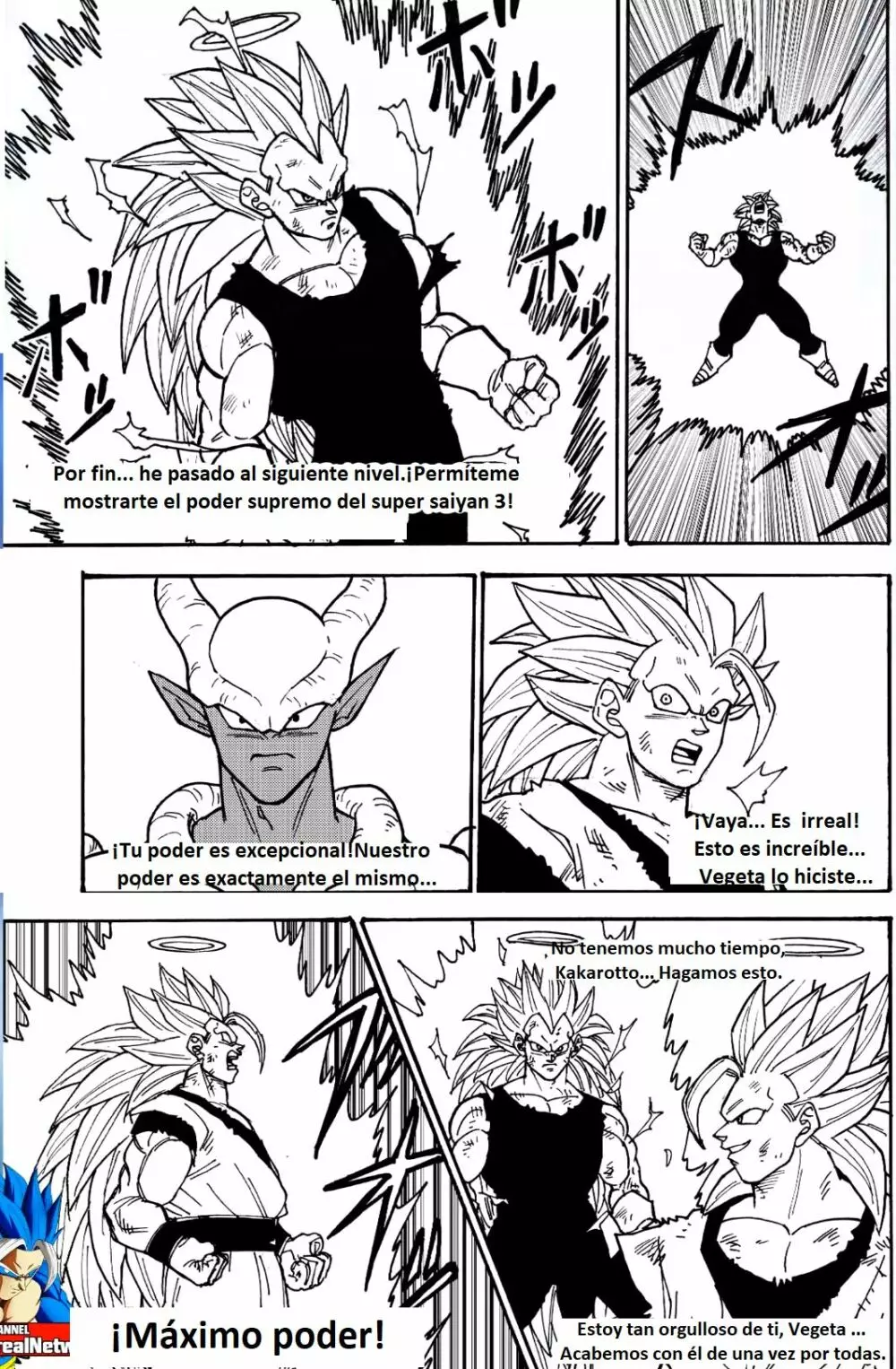 Goku y Vegeta vs Janemba 3ページ