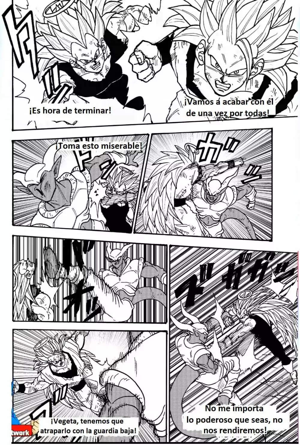 Goku y Vegeta vs Janemba 4ページ