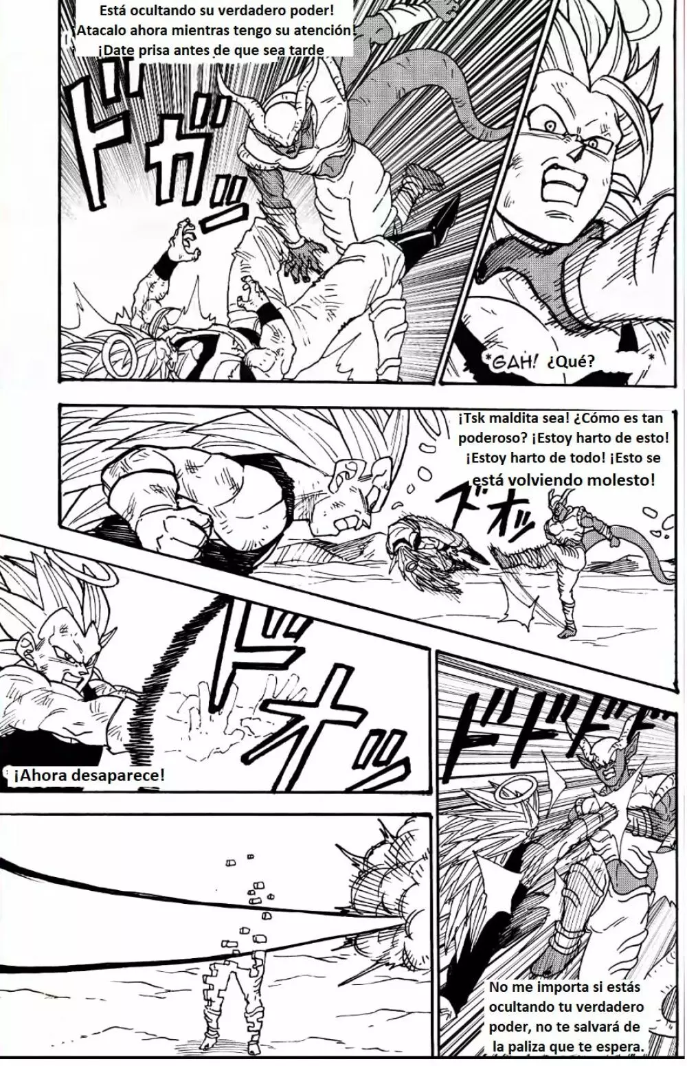 Goku y Vegeta vs Janemba 5ページ