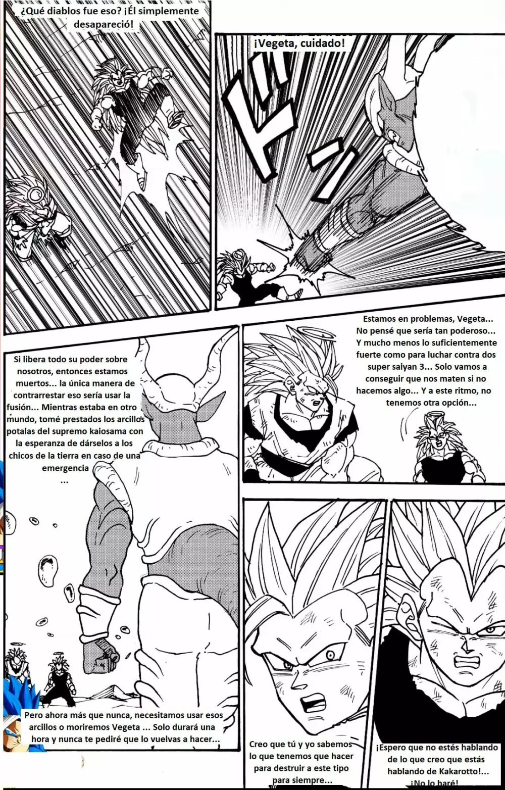 Goku y Vegeta vs Janemba 6ページ