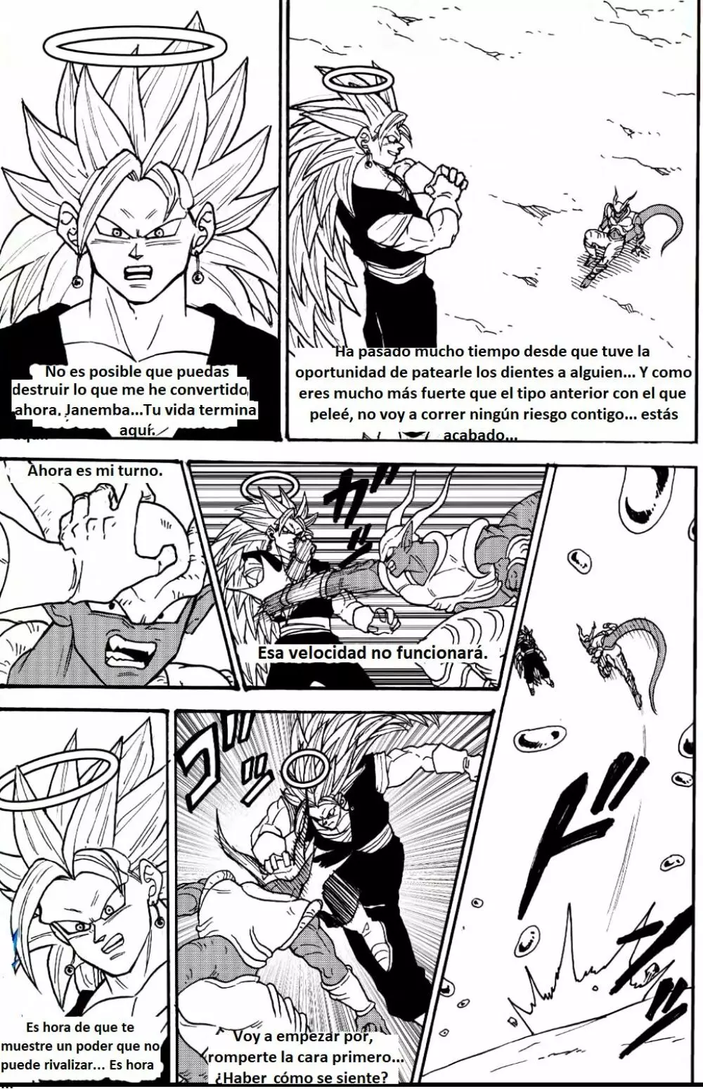 Goku y Vegeta vs Janemba 9ページ