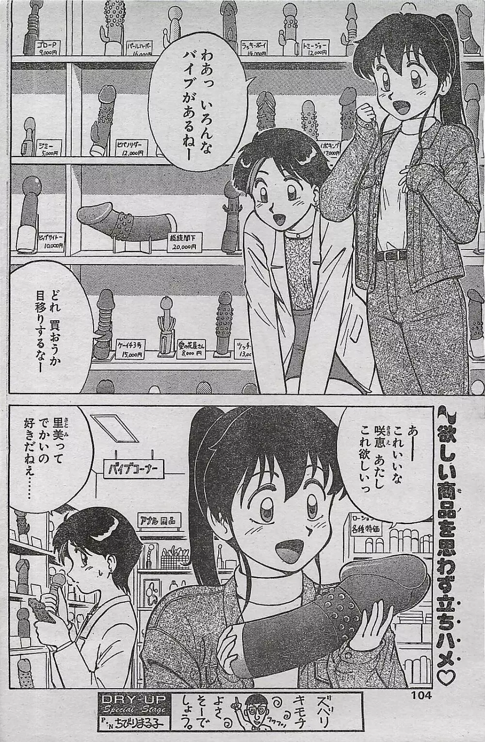 COMIC ドライ-アップ No.4 1995年02月号 104ページ