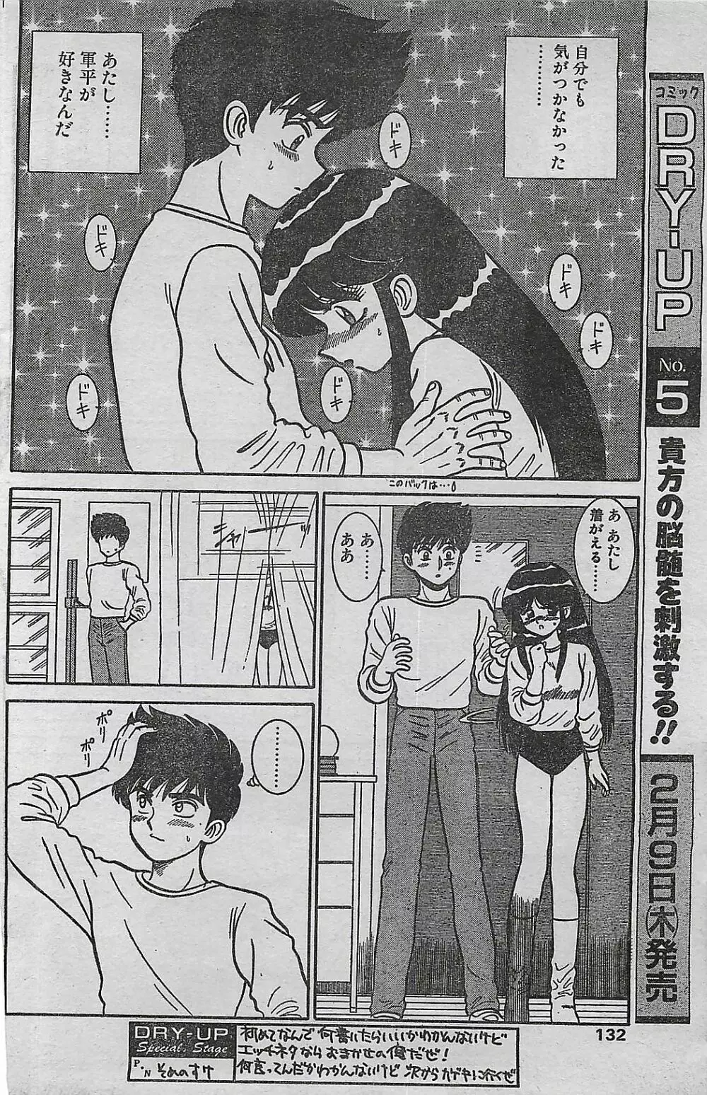 COMIC ドライ-アップ No.4 1995年02月号 132ページ