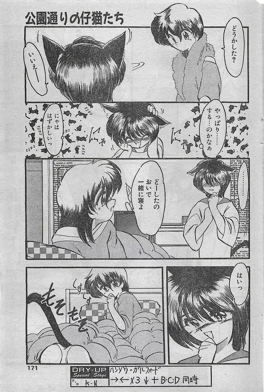 COMIC ドライ-アップ No.4 1995年02月号 171ページ