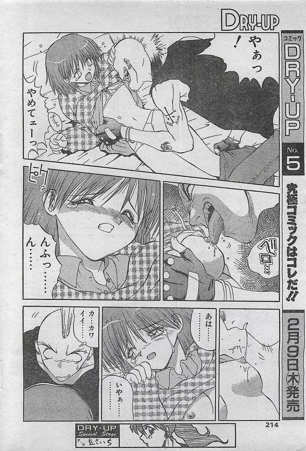 COMIC ドライ-アップ No.4 1995年02月号 214ページ