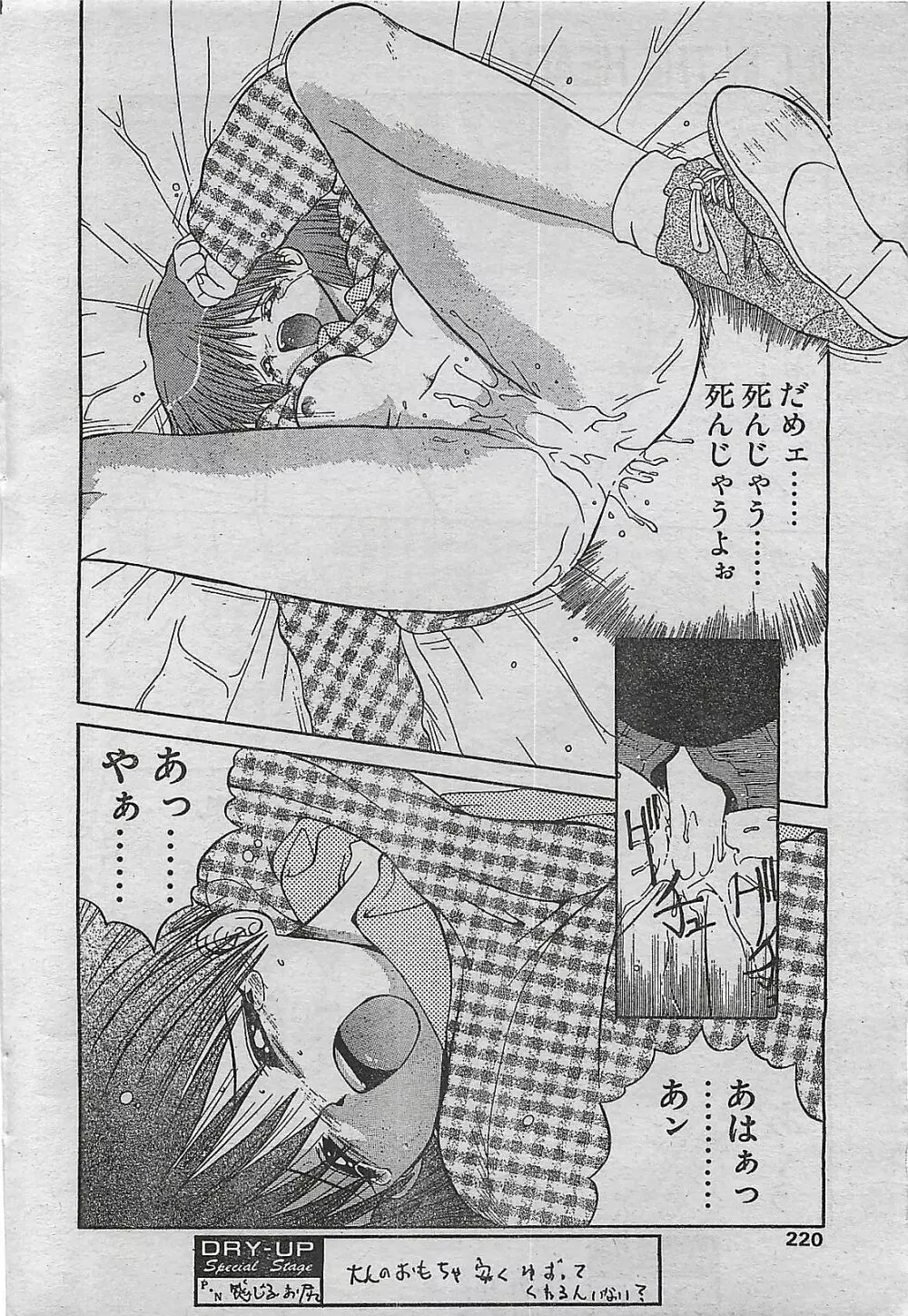 COMIC ドライ-アップ No.4 1995年02月号 220ページ