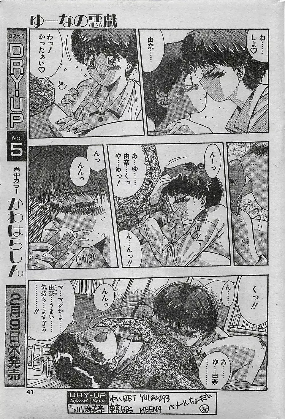 COMIC ドライ-アップ No.4 1995年02月号 41ページ