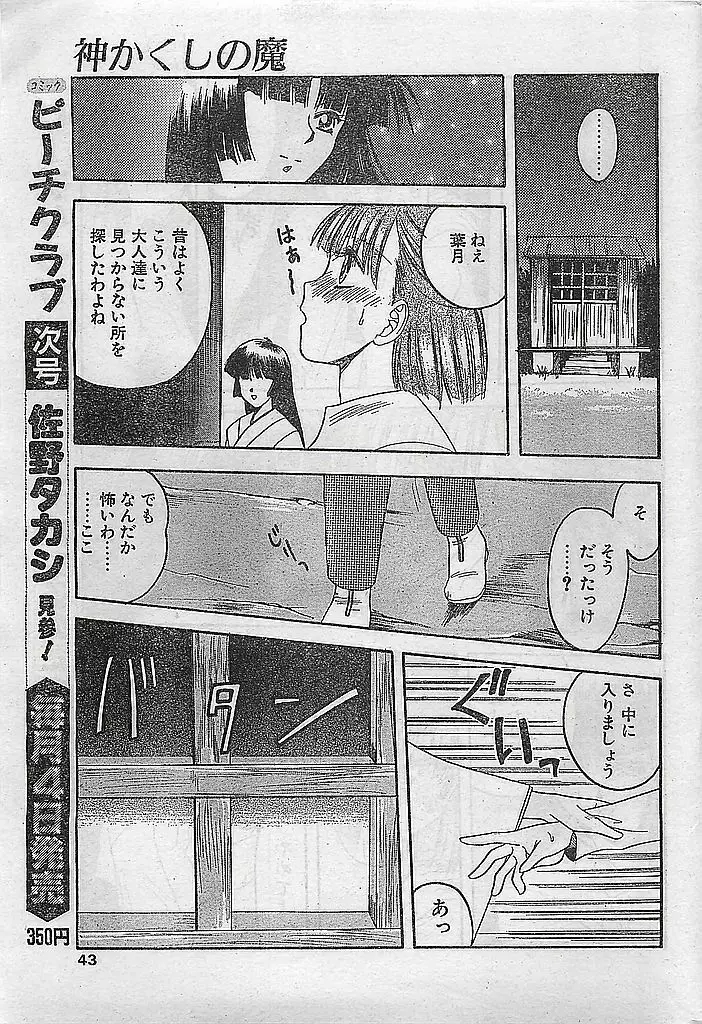 COMIC ピーチクラブ Vol.4 1996年01月号 43ページ