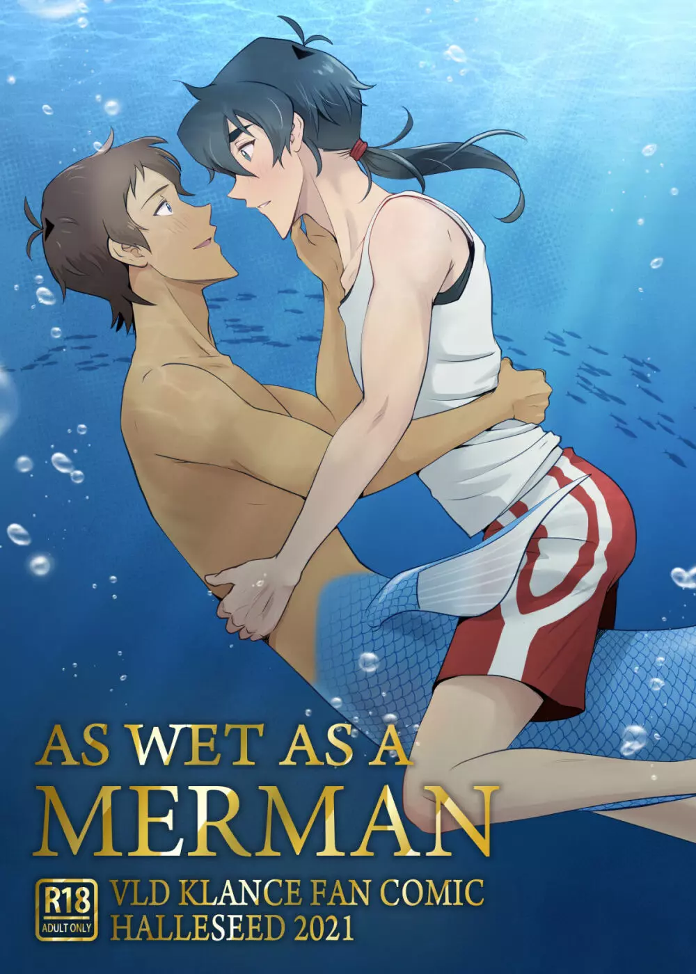 As Wet As a Merman 1ページ