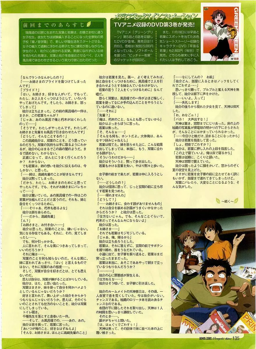 Dengeki Hime 2003-12 125ページ
