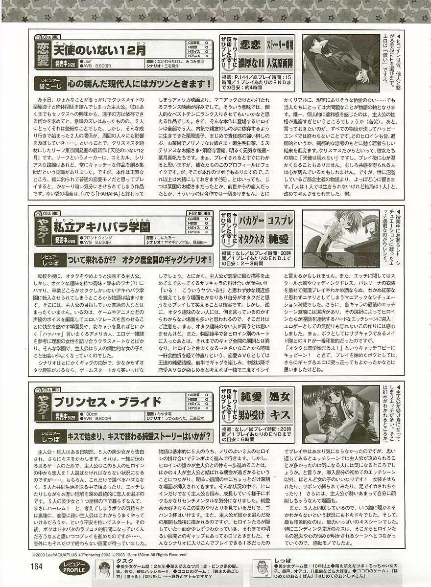 Dengeki Hime 2003-12 154ページ