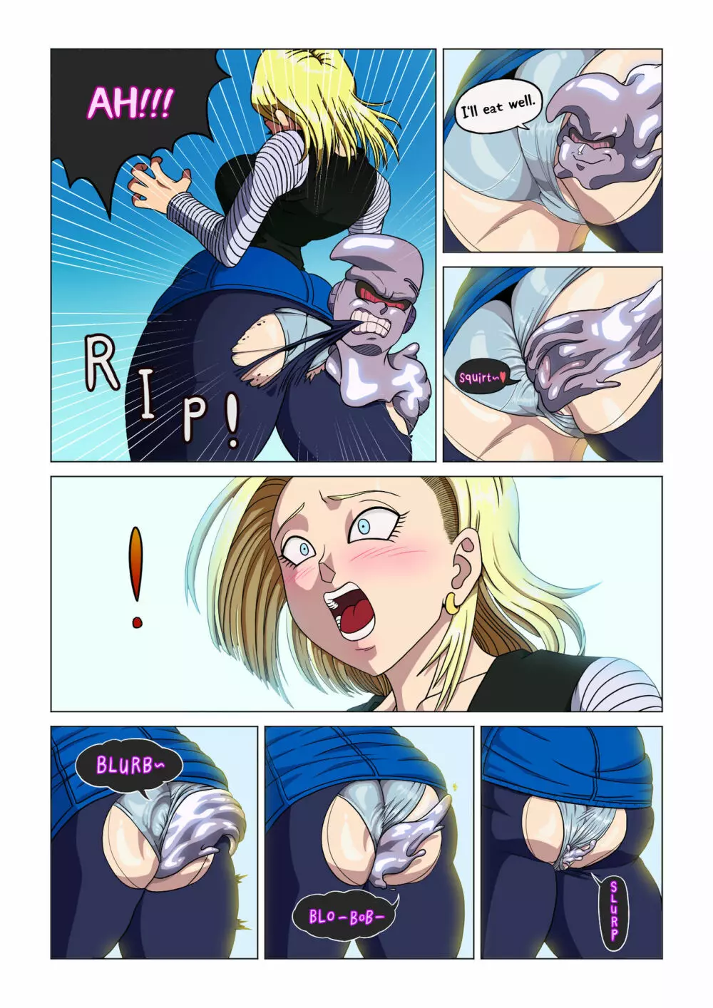 Android 18 vs Baby 11ページ
