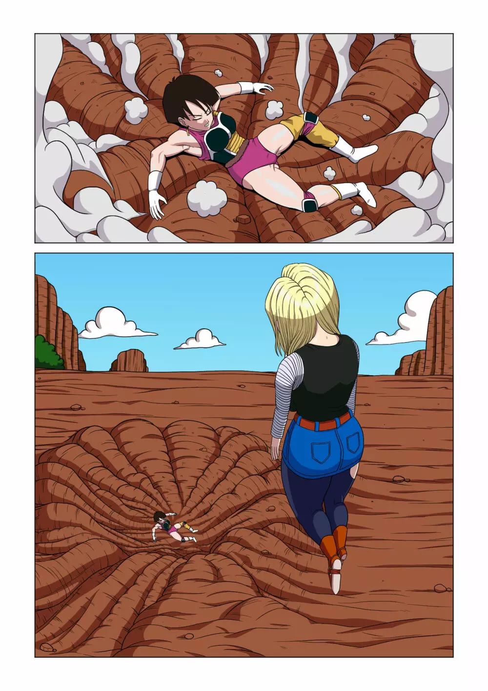 Android 18 vs Baby 13ページ