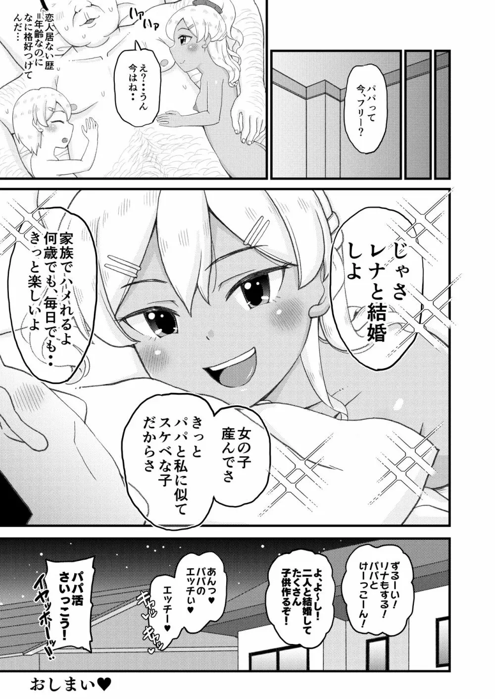 ロリビッチギャルとパパ活ックス!! 28ページ