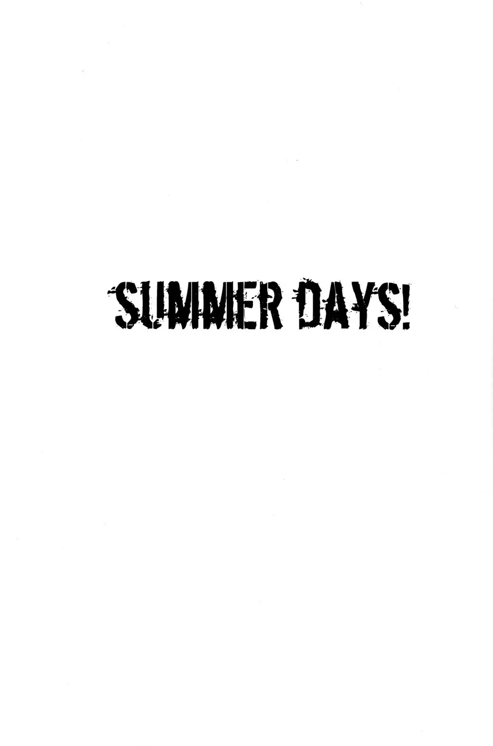 SUMMER DAYS 2ページ