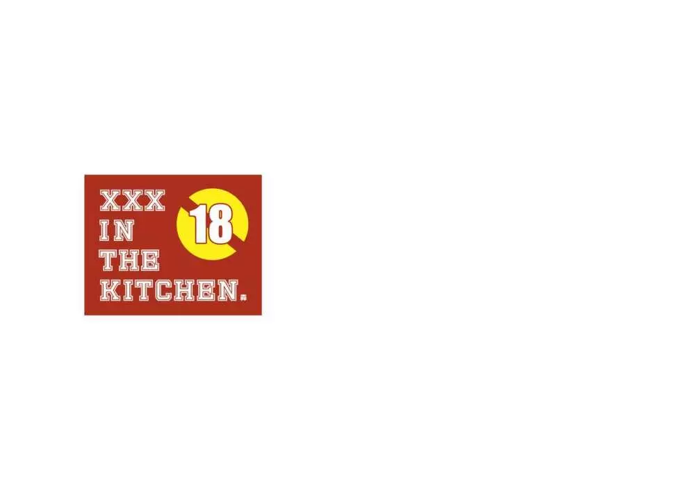 【R18】XXX IN THE KITCHEN／サンナミコピ本／中綴じ用面付けデータ 1ページ