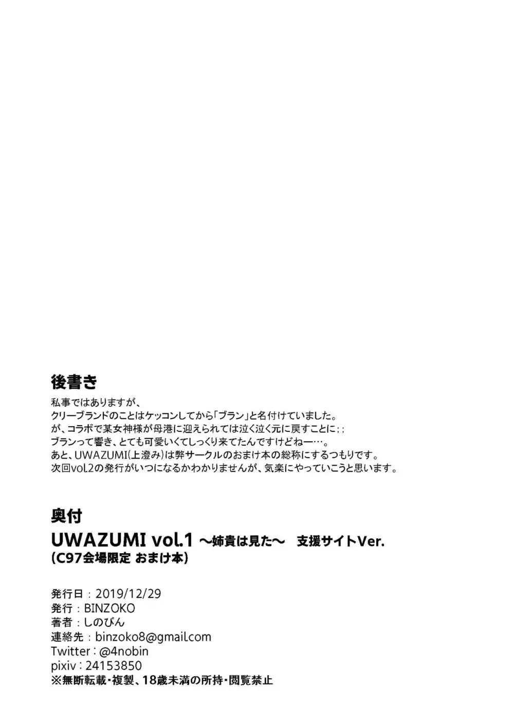 UWAZUMI vol.1 ～姉貴は見た～ 8ページ
