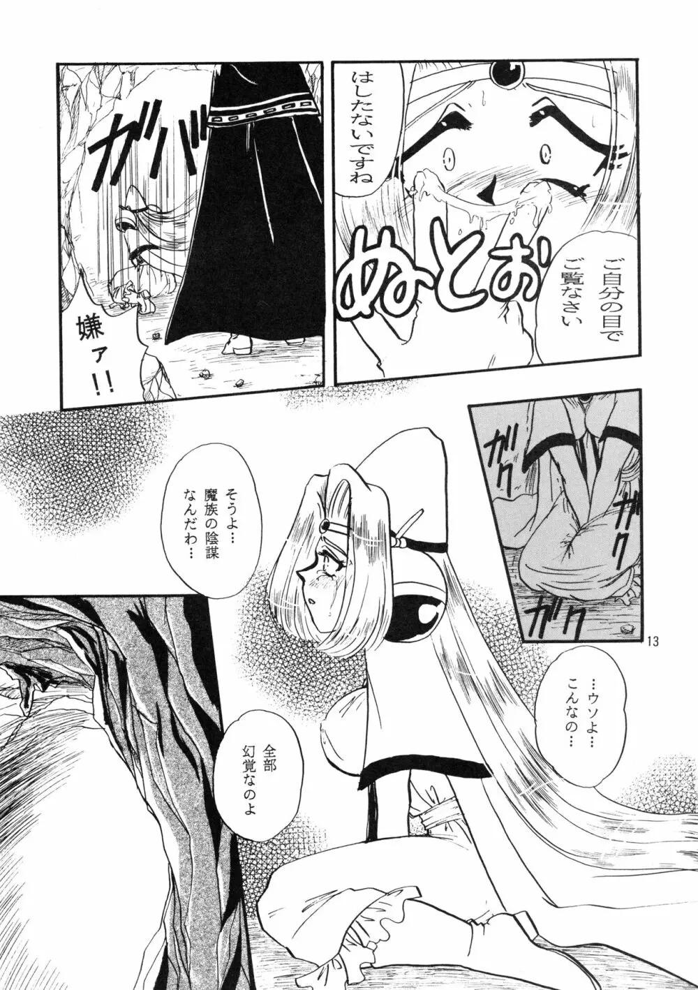 [SAKURAIRO (小西和也) BLACK NOISE (スレイヤーズ) [1997年11月23日] 12ページ