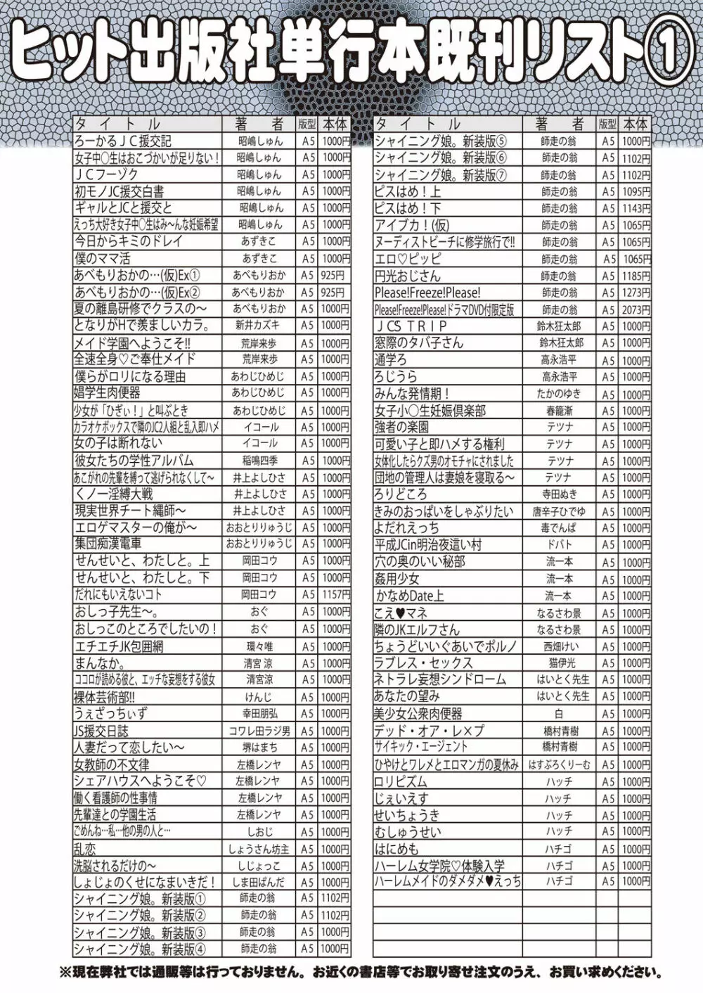 COMIC 阿吽 2021年10月号 510ページ