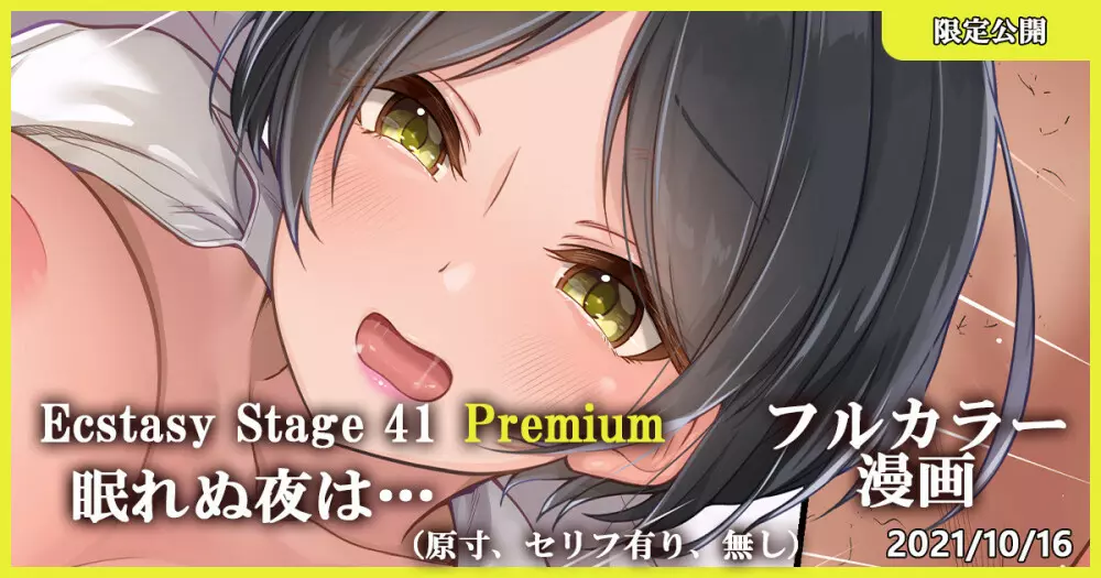 Ecstasy Stage 41 Premium 眠れぬ夜は…