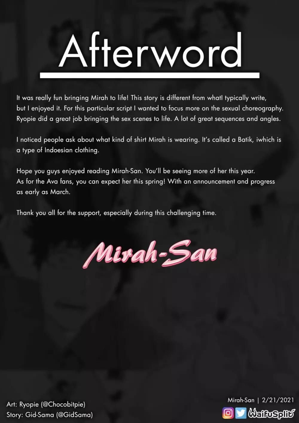 Mirah San + Special 33ページ