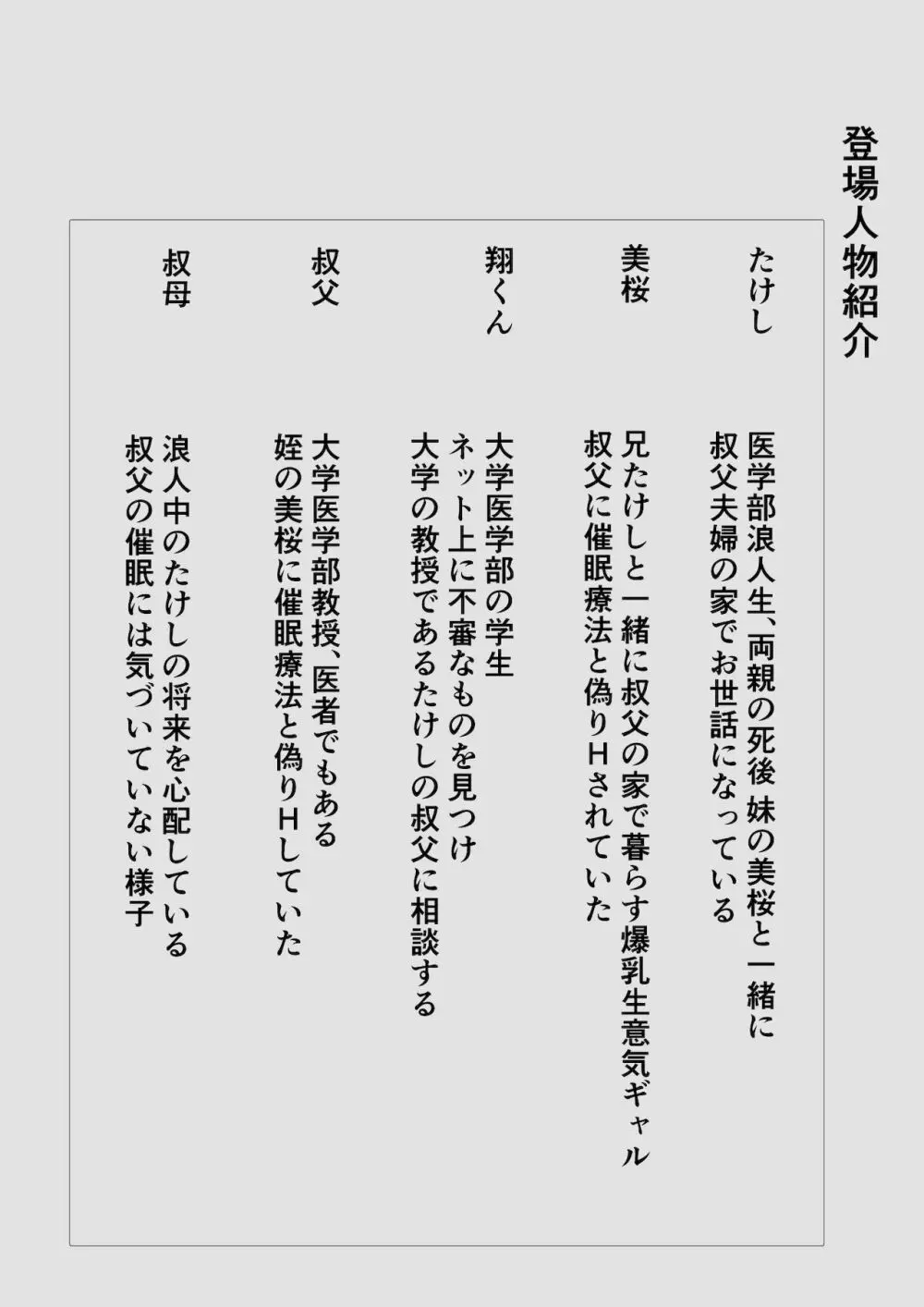 俺の初恋妹ギャルは叔父に催眠療法で3Pされてる? 2ページ