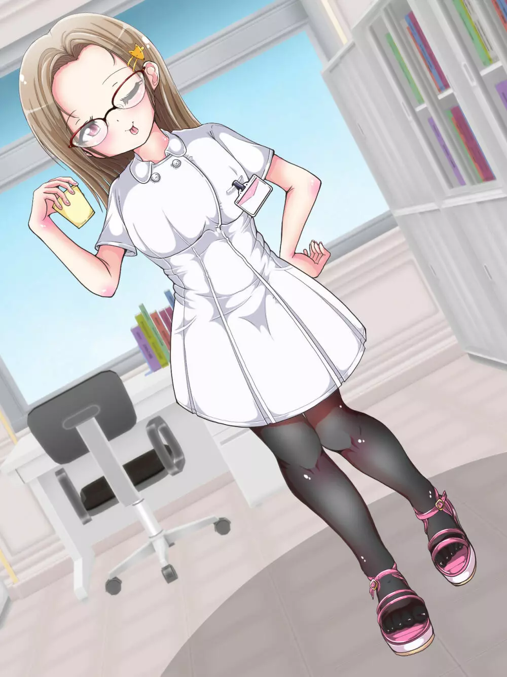 [Oneashi] One-Shota Footjob Lessons: Foot-Stroked by Nurses 287ページ