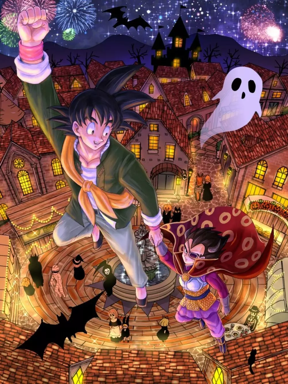 [Ruko] Halloween Affair (Remake/Original) Dragon Ball 32ページ