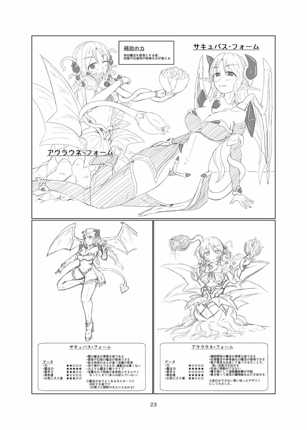 魔法少女モン☆スラ 22ページ